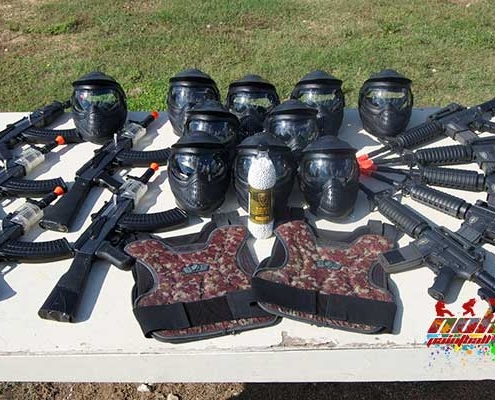 ekstrem sporlar içinde paintball