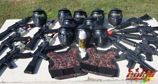 ekstrem sporlar içinde paintball